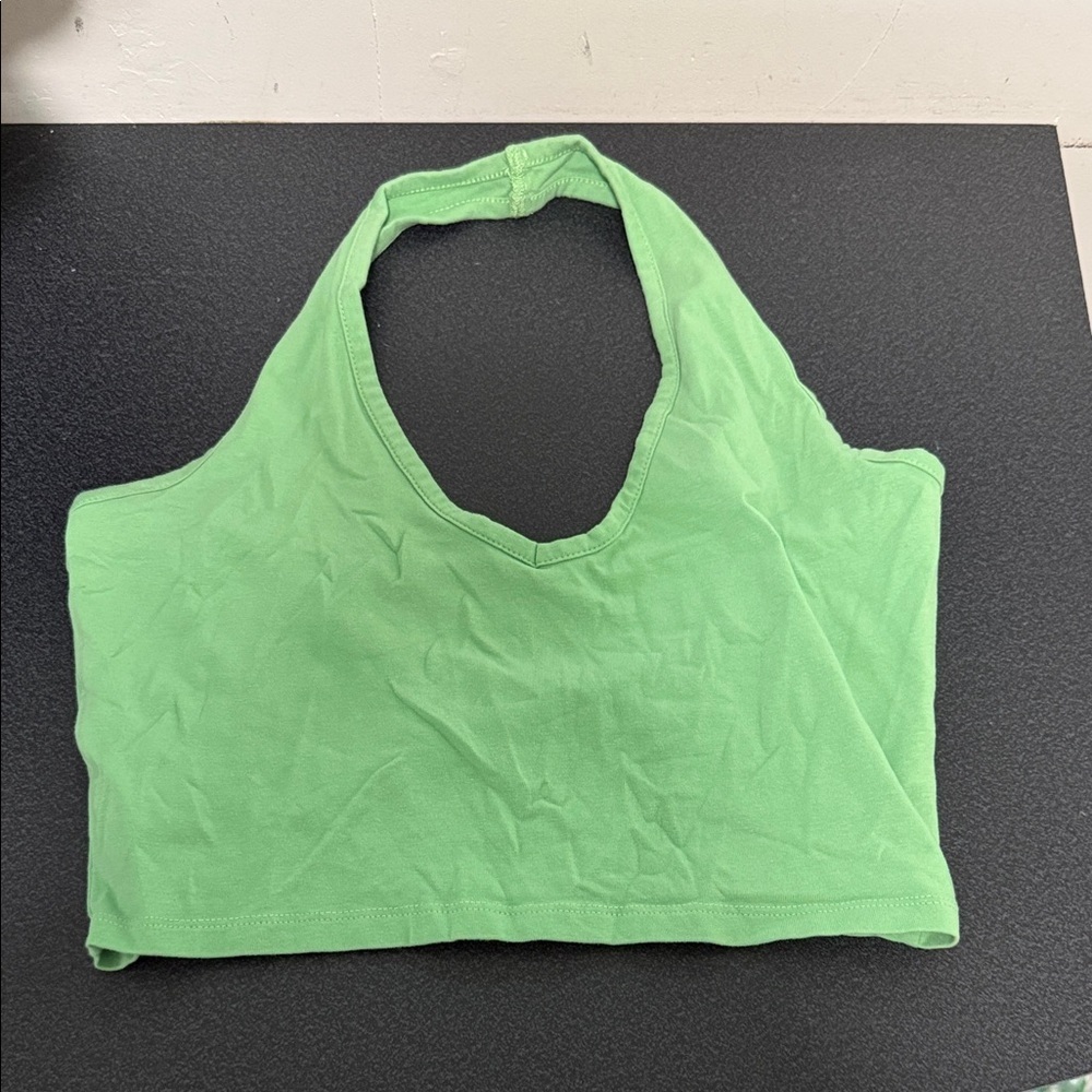 Cotton On Light Green Halter Top